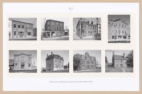Plate 14: Old Town, Halifax (2 of 3), from the portfolio, A Nova Scotia Archive