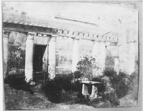 View of classical ruins, Pompeii [?], Italy