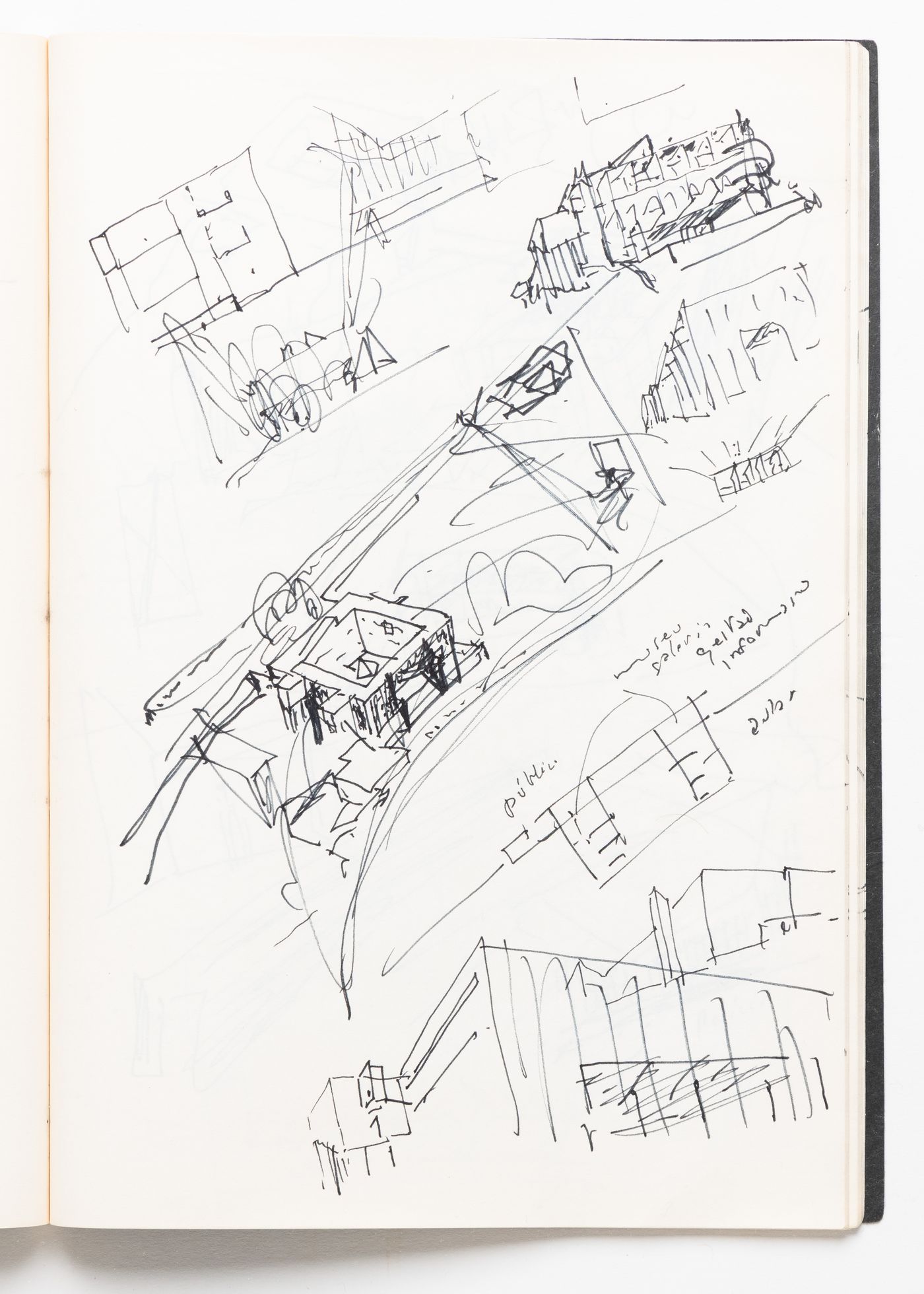 Sketchbook 213: Holanda - 1º Esquisso Fac. Arq.ra