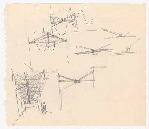 Sketch details for Refeitório da Refinaria Angola, Matosinhos, Portugal