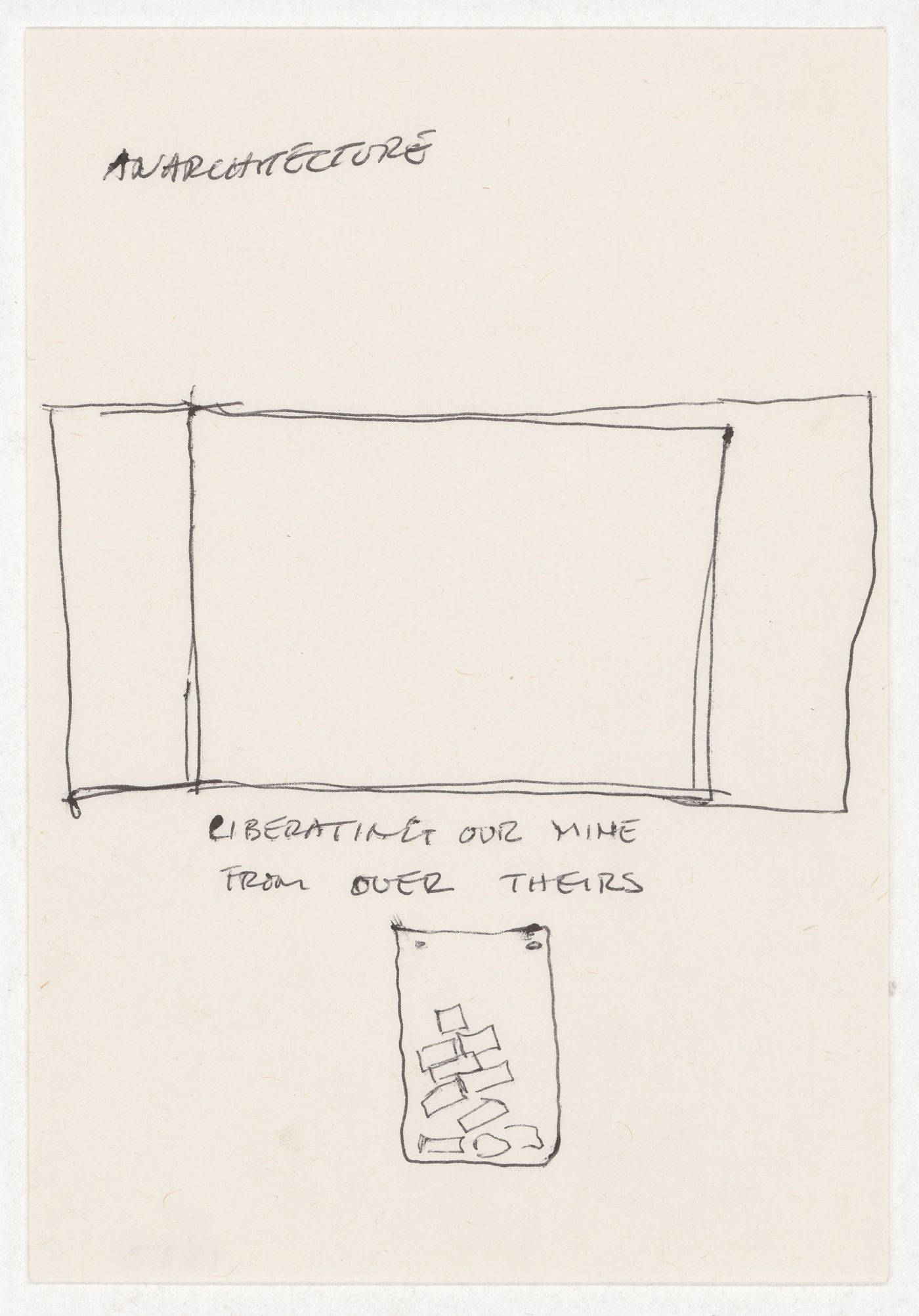 Anarchitecture: Liberating our mine from over theirs