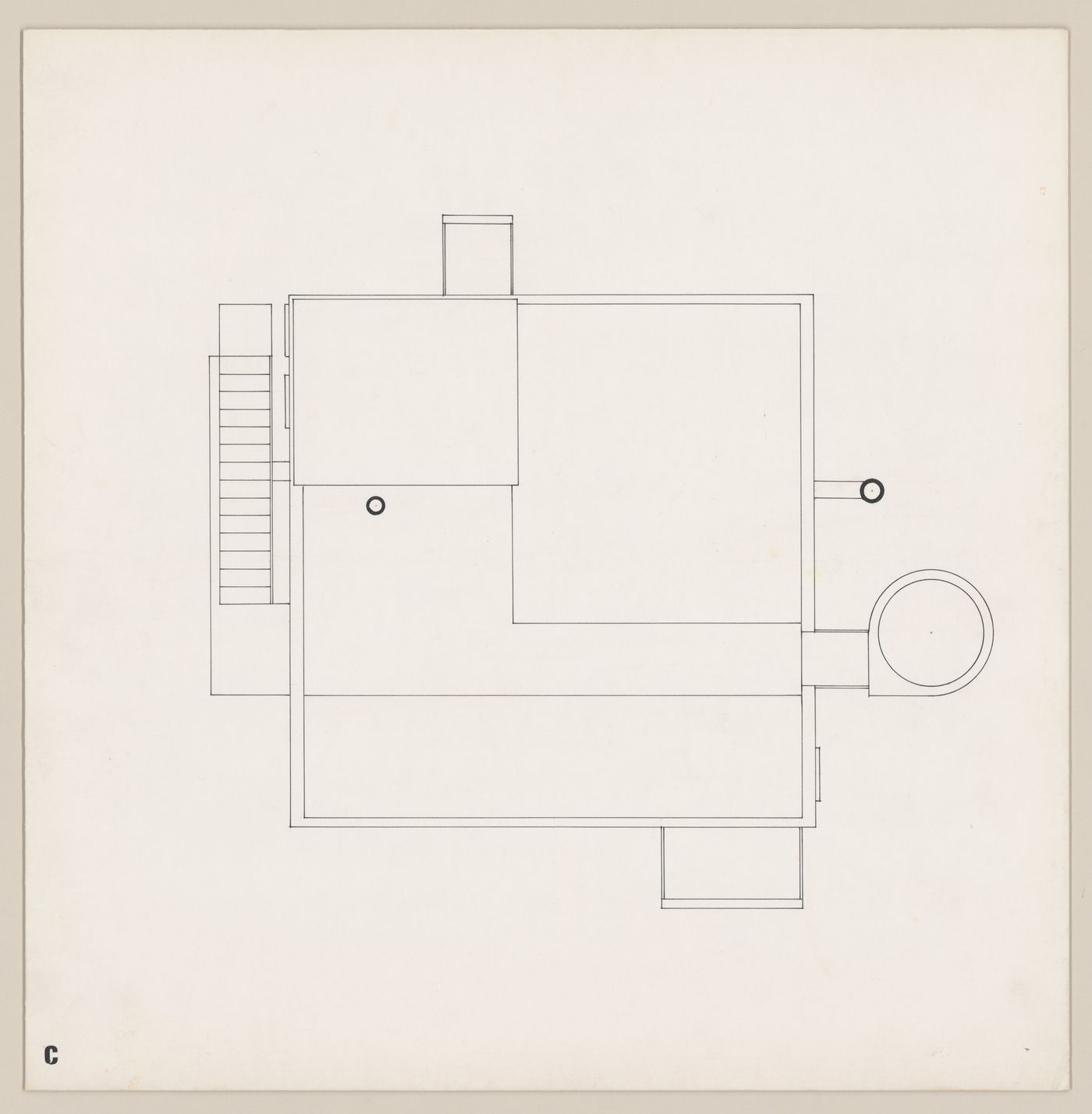 Plan for Red-Yellow House C