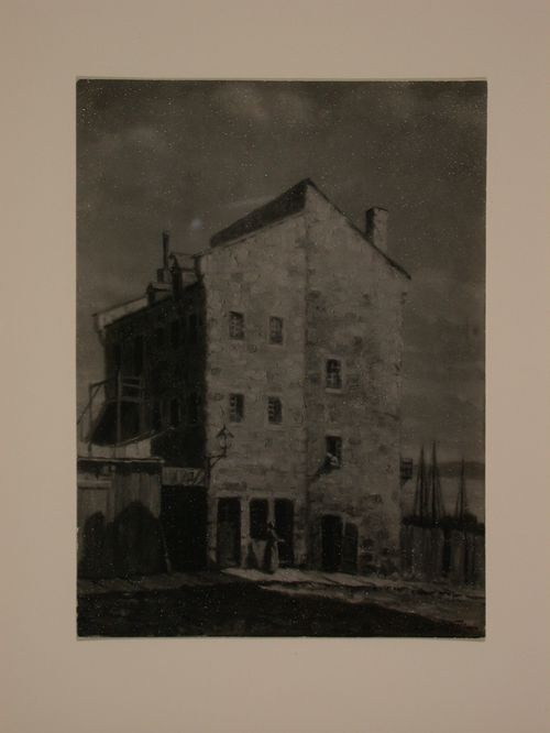 Photograph of a painting of "la Friponne"