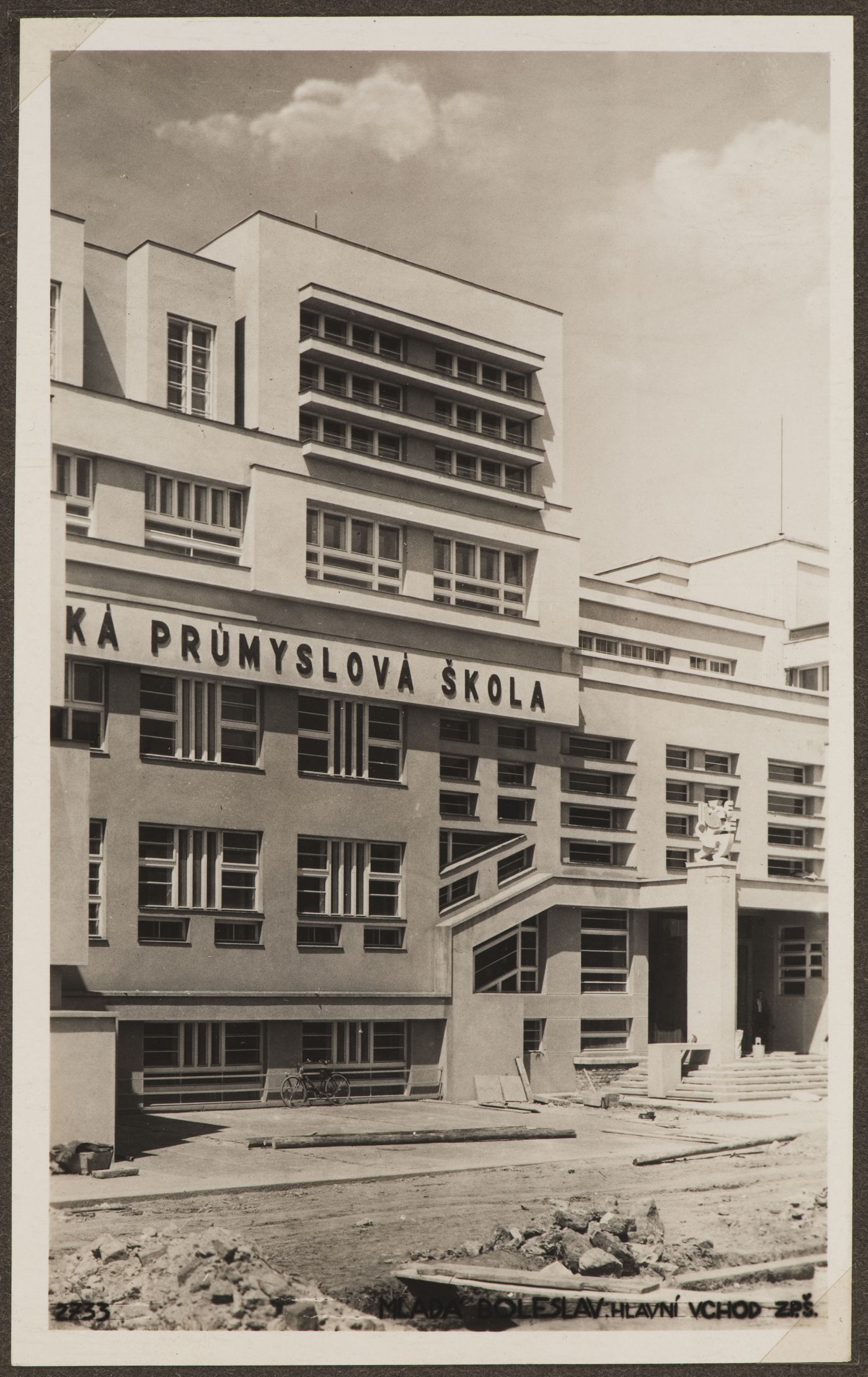 Plate from album ''Mlada Boleslav, Czechoslovakia''