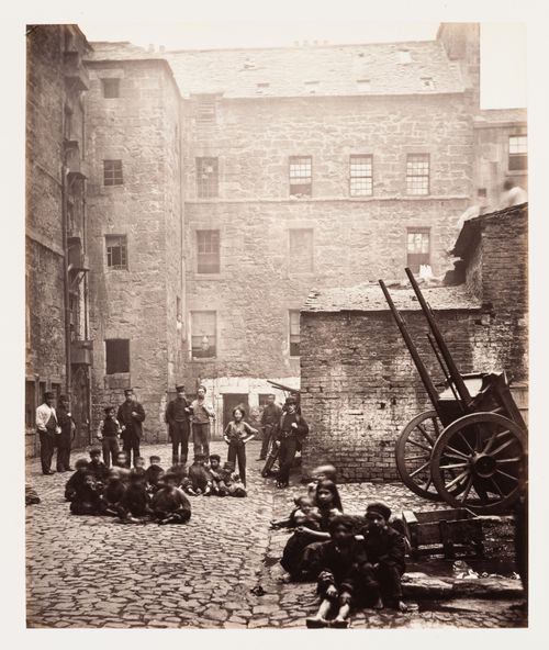 View of Close No. 46, Saltmarket [street], Glasgow, Scotland