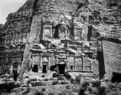 View of an archeological site near the Dead Sea, Israel
