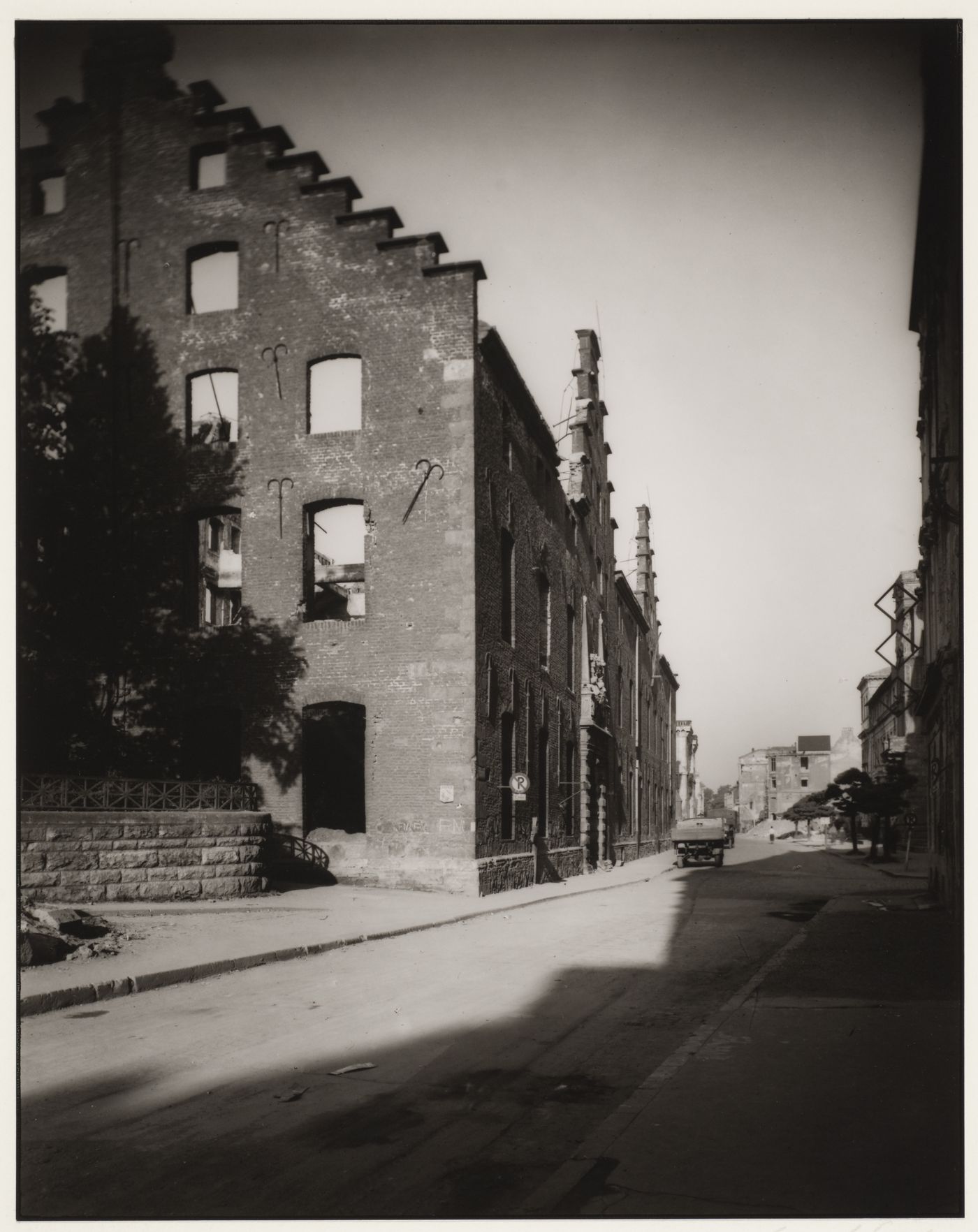 View of armory from street, Cologne, Germany