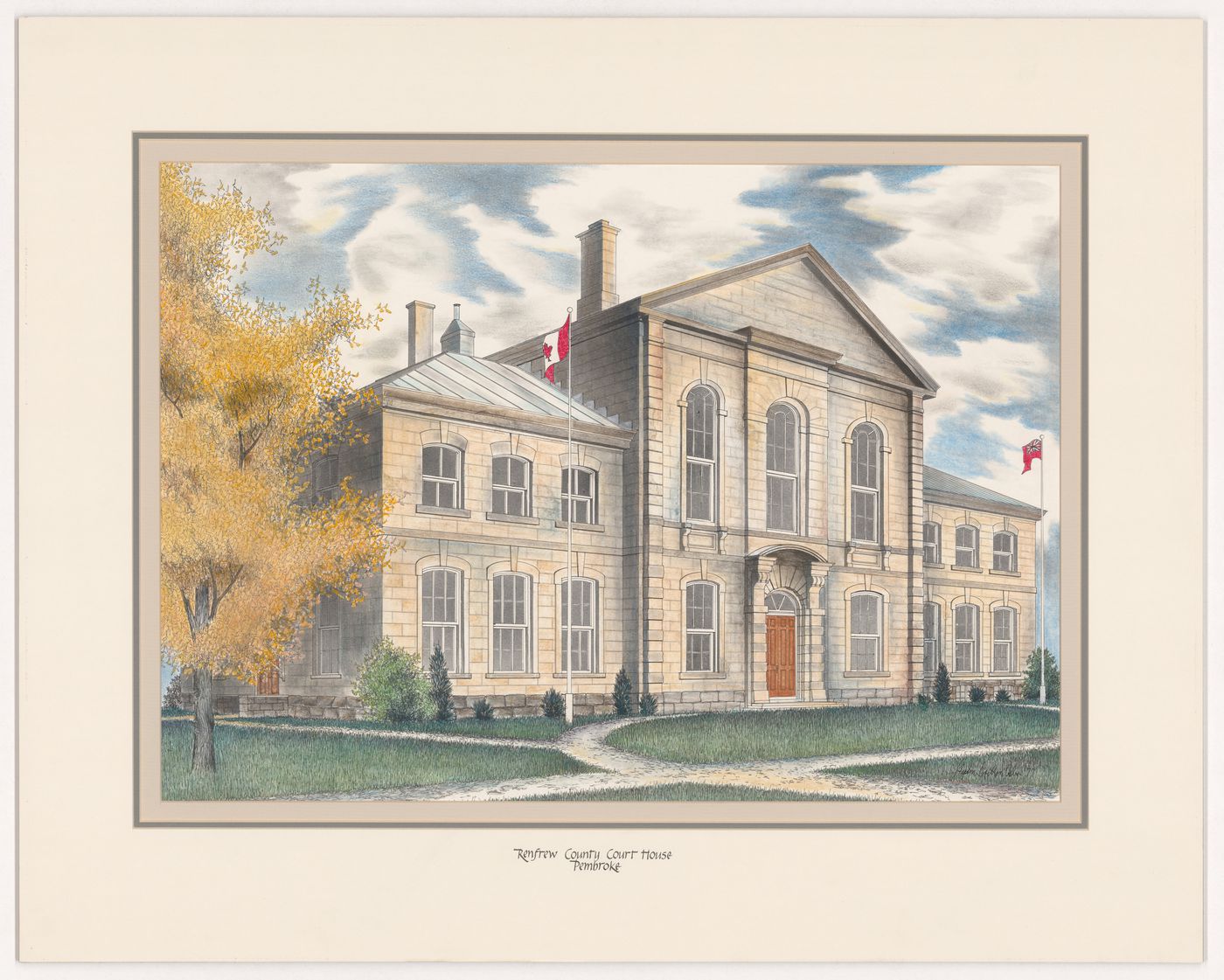 Renfrew County Court House, Pembroke, from Court Houses in Ontario