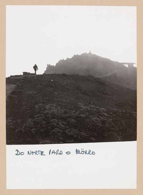 North view of project site for Restaurante Pico do Areeiro, Madeira, Portugal