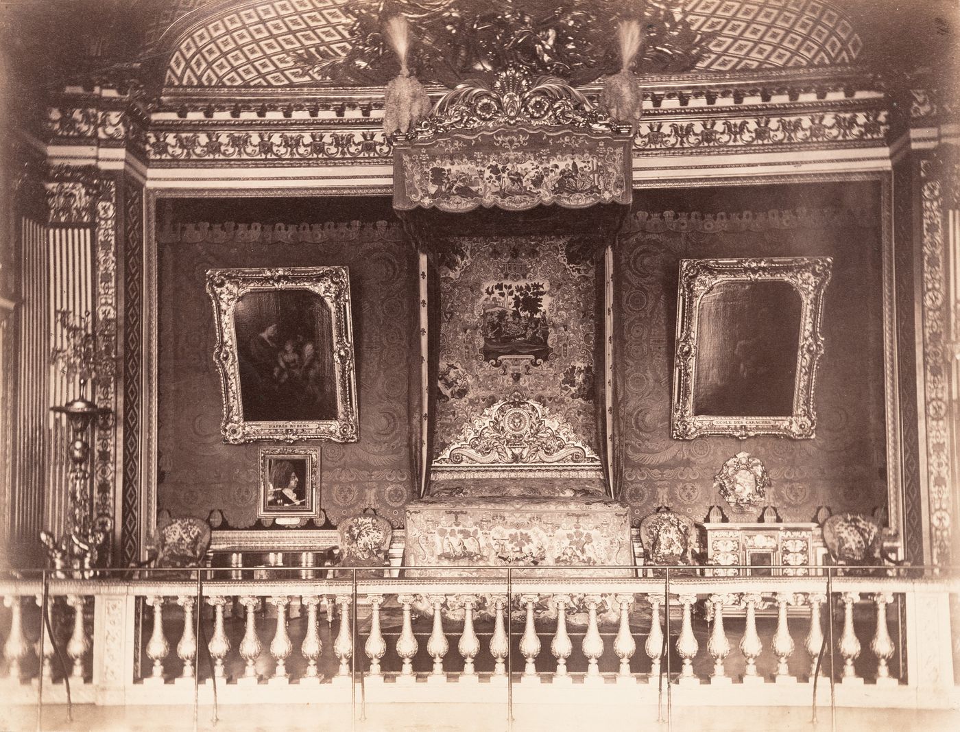 Plate from album ''Buildings, parks and streets of Paris, Versailles and environs, France''