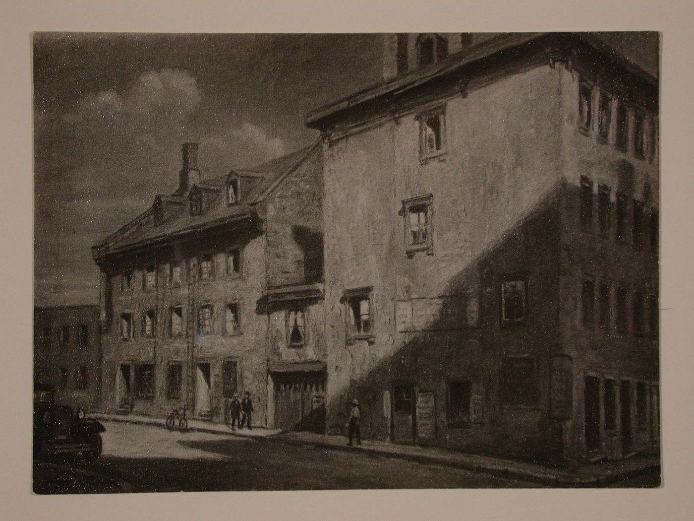 Photograph of a painting of Hôtel du Canada