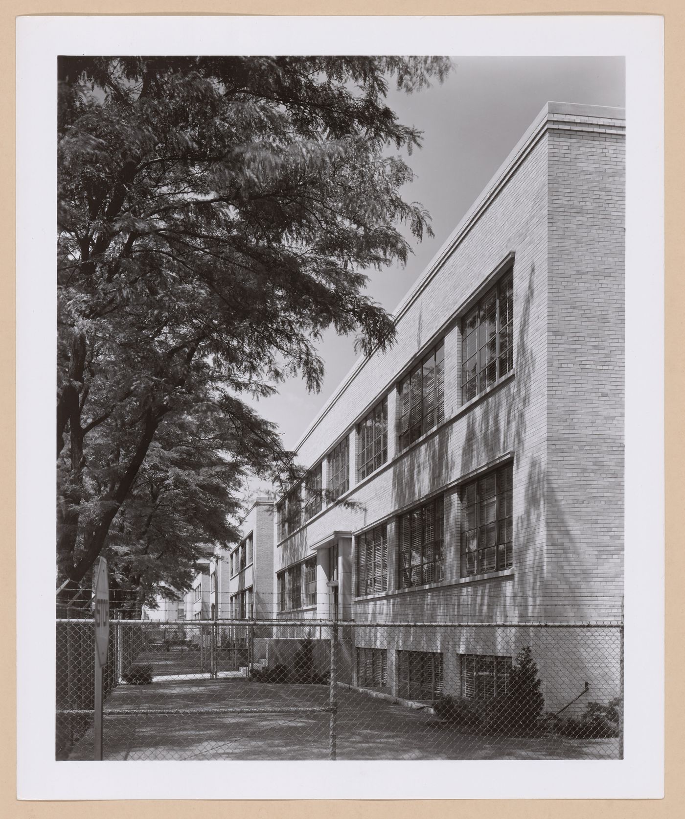 View of the principal façade of Building No. 300, Chrysler Corporation Highland Park Plant, Highland Park, Michigan
