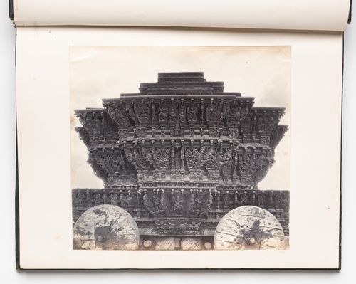 View of a temple car, Srivilliputtur (now Thiruvilliputtur), India