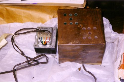 Random Machine, including its 3 component parts one of which is encased in a CCA-constructed box