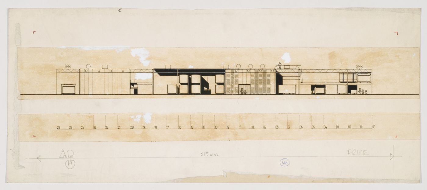 Eastern elevation, Inter-Action centre, London