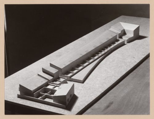 View of model for Conjunto Habitacional em Caxinas, Vila Cova - Vila do Conde, Portugal