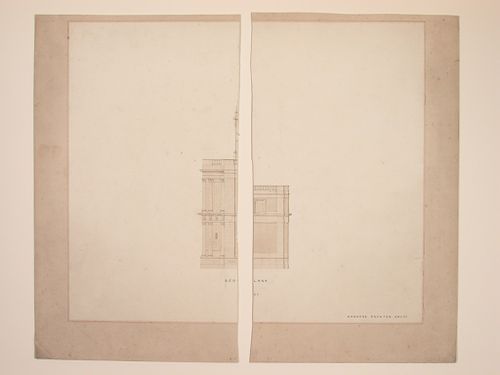 Competition design for the Fitzwilliam Museum