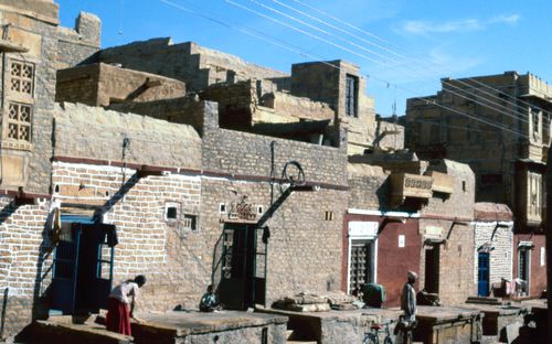 View of residential units used for the Human Settlement Training Package "Package 2: Affordable Urban Design"