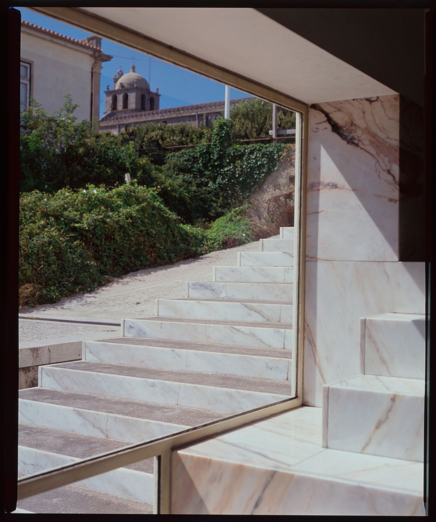 View from interior of Banco Borges & Irmão II [Borges & Irmão bank II], Vila do Conde, Portugal