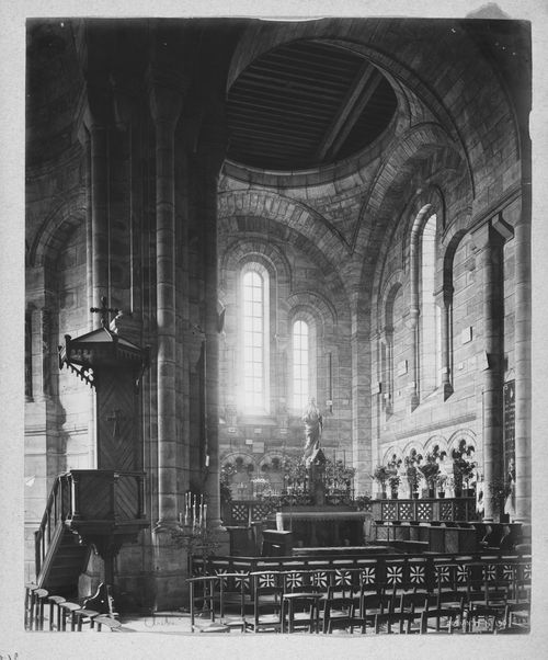 The lady chapel, upper church, Basilica of Sacré-Coeur de Montmartre, Paris, France
