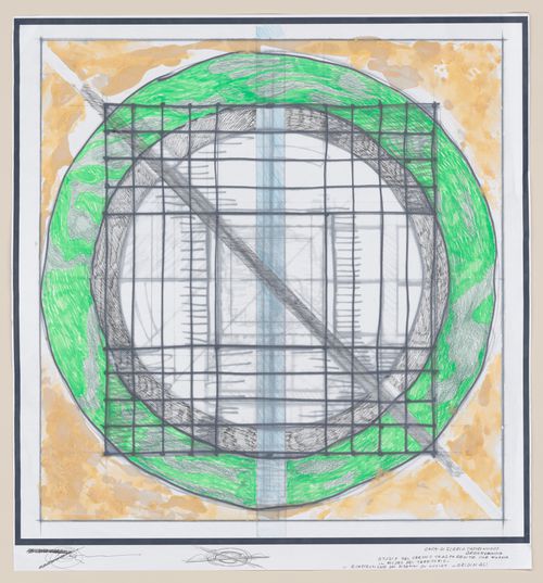 Circle study with wax for Riqualificazione cava di San Carlo [Redevelopment San Carlo quarry], San Vincenzo, Livorno, Italy