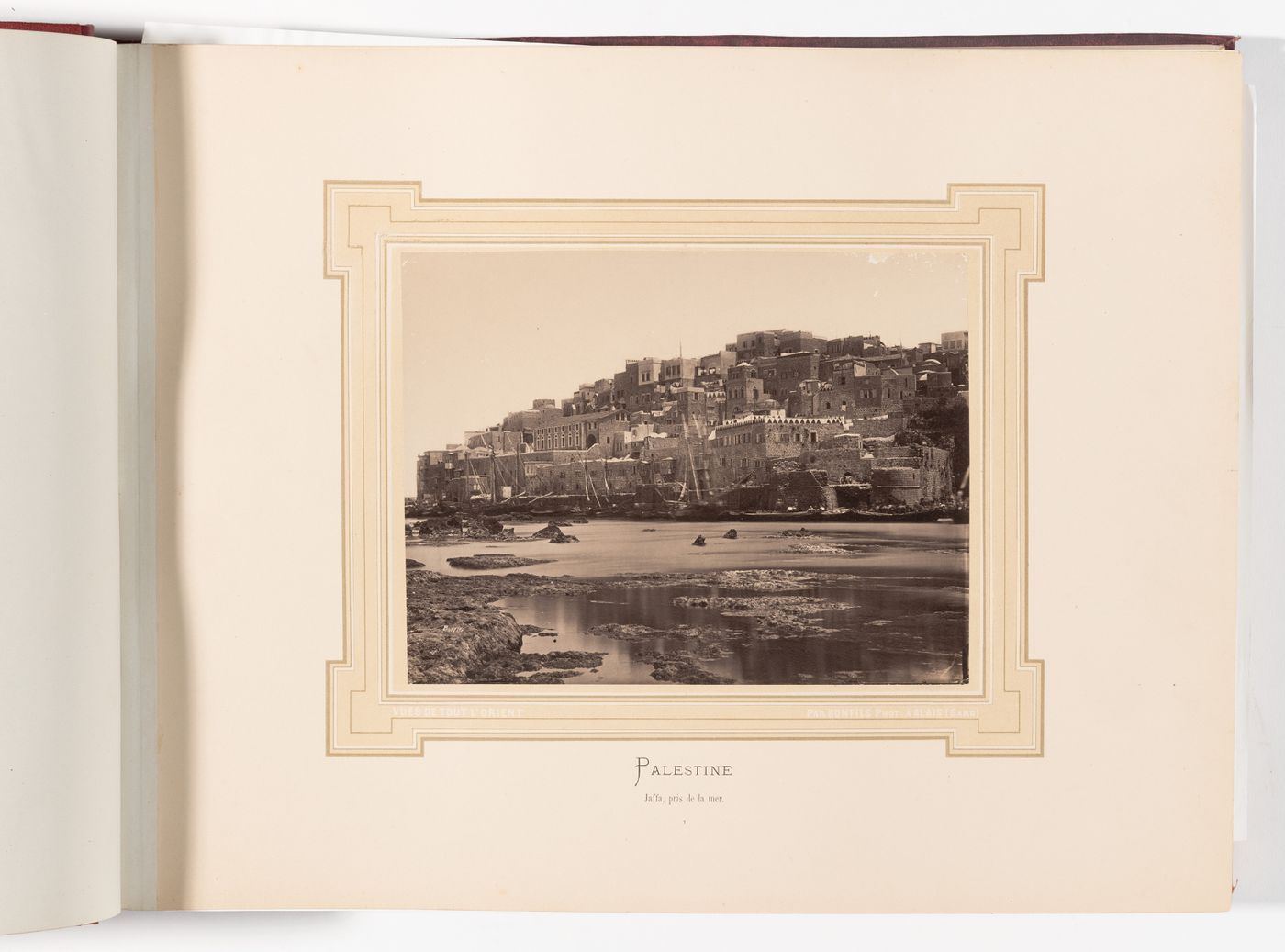 Jaffa, pris de la mer