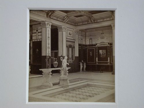 View of the Pompeian Court, Crystal Palace, England