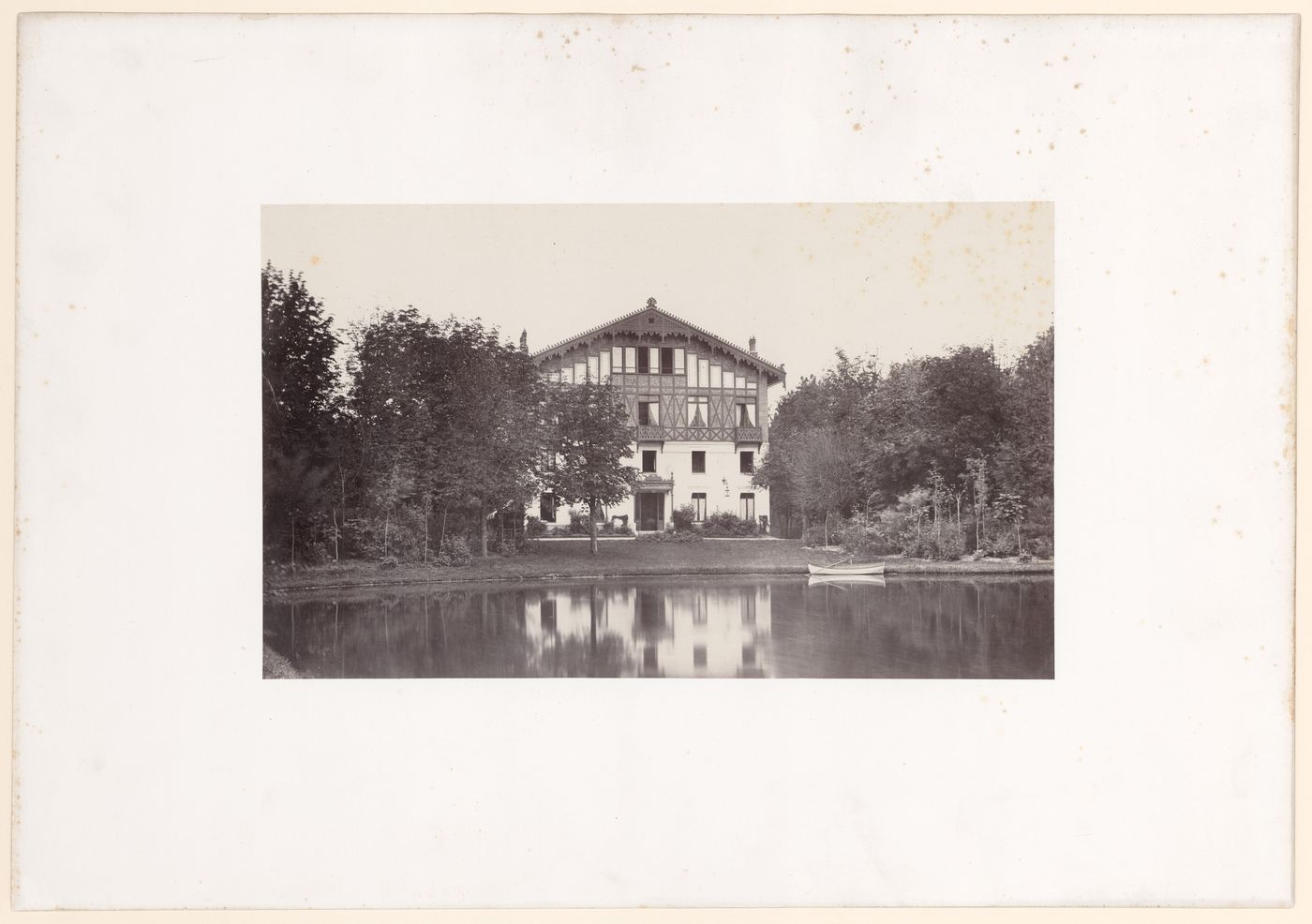 Bois de Boulogne, view of Merionville, Paris, France