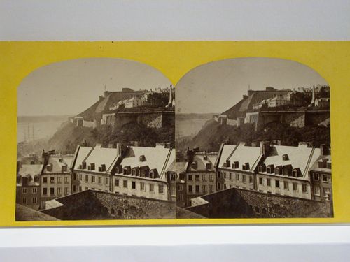 Stereoview of Québec City