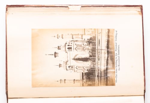 View of the Jami Masjid mosque [?] of the Husainabad Imambara [Palace of Lights], Lucknow, India