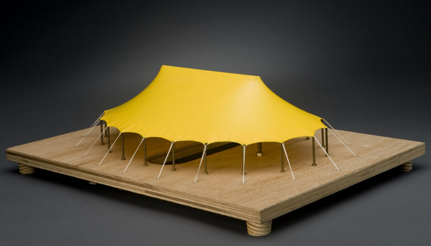 B. Braun Melsungen AG, Melsungen, Germany: study model for inauguration tent
