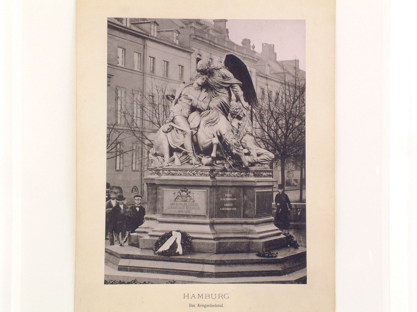 Hamburg Das Krieger Denkmal