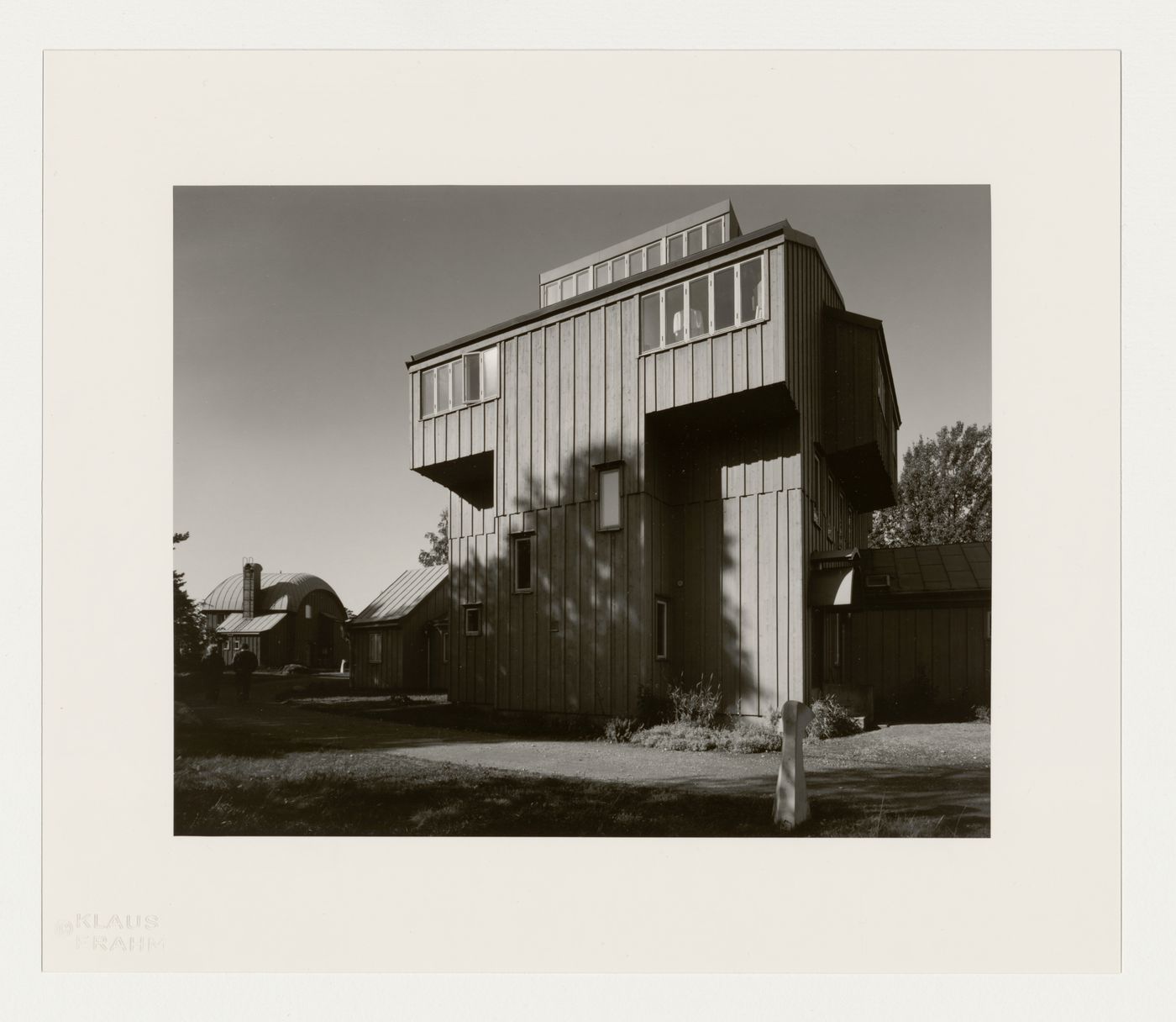 View of the principal façade of the library of Rudolf Steiner Teachers College, Järna, Stockholms Iän, Sweden