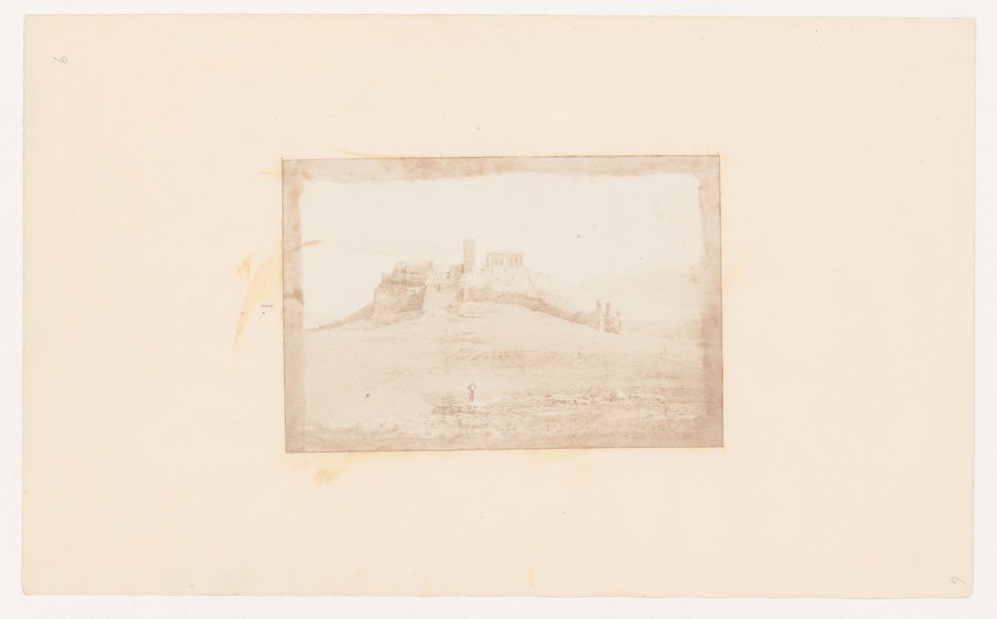 The Acropolis - approaching by the ancient road from Piraeus