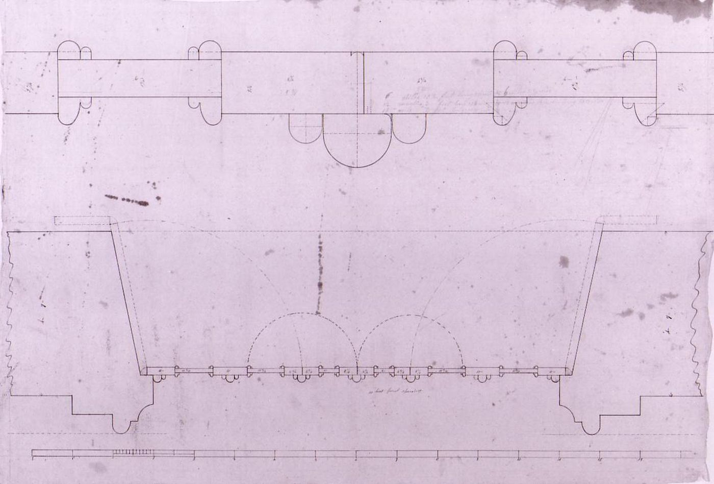 Plans for the principal entrance for Notre-Dame de Montréal