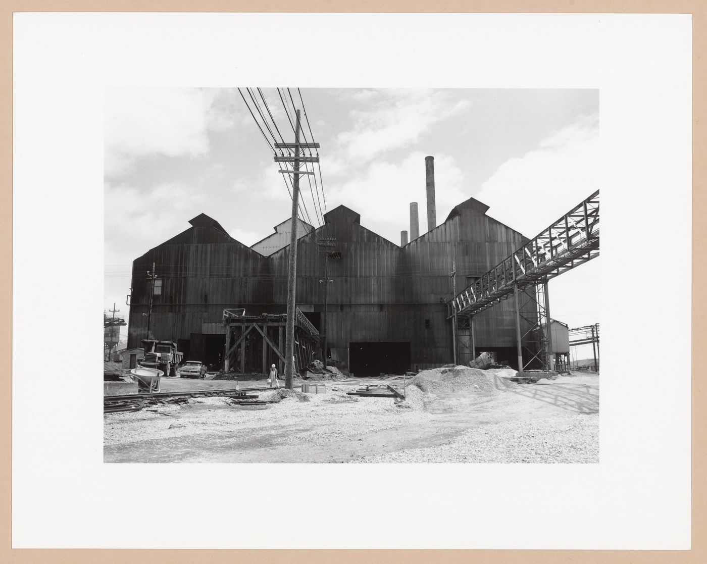 Warehouses, Sydney Steel Corporation, Sydney, Nova Scotia, from the series The Forms of Canadian Industrial Architecture