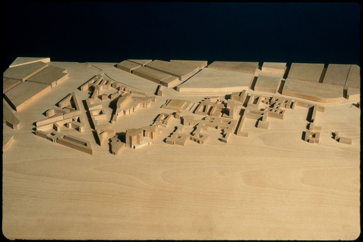 View of model for Kulturforum, Berlin, Germany