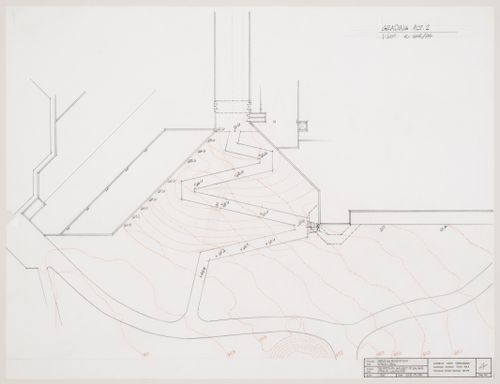 Grading schematic, National Gallery of Canada, Ottawa, Ontario