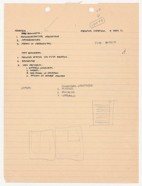 Draft agenda for Fellows meeting