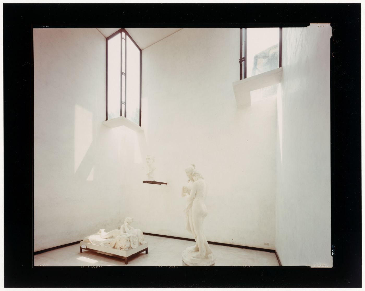 Interior view of the Plaster Cast Gallery showing casts, Museo canoviano, Possagno, Italy
