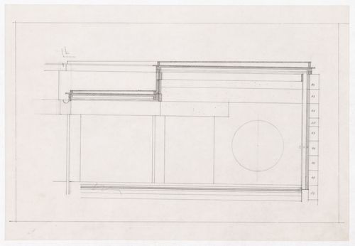 Section for Casa J. M. Teixeira, Quinta do Forno, Briteiros - Guimarães, Portugal