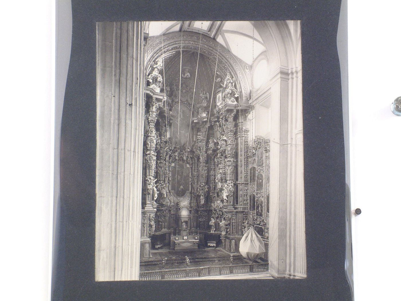View of the Retablo de los Reyes [Altar of the Kings] in the Capilla de los Reyes, Catedral de México, Mexico City, Mexico