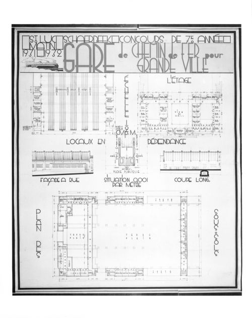 Gare de chemin de fer pour...'Plandes sous-sols'