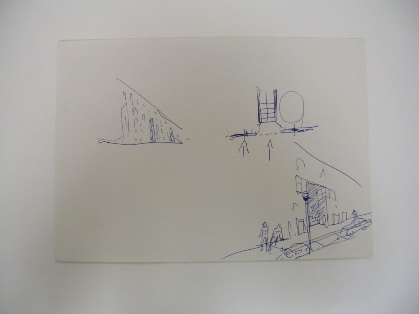 Sketches of Haagse Portiek, Punt en Komma, The Hague