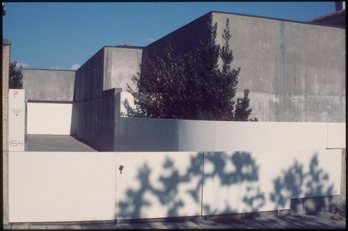 Slide of exterior view of Casa Manuel Magalhães, Porto