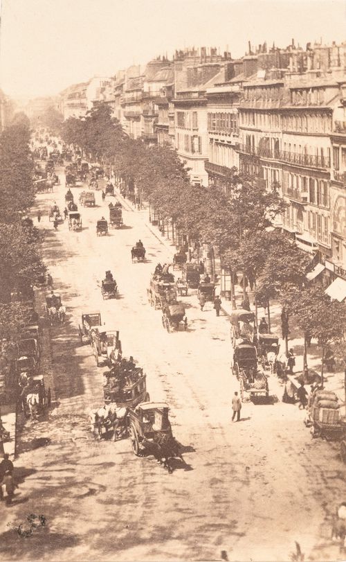 Plate from album ''Buildings, parks and streets of Paris, Versailles and environs, France''