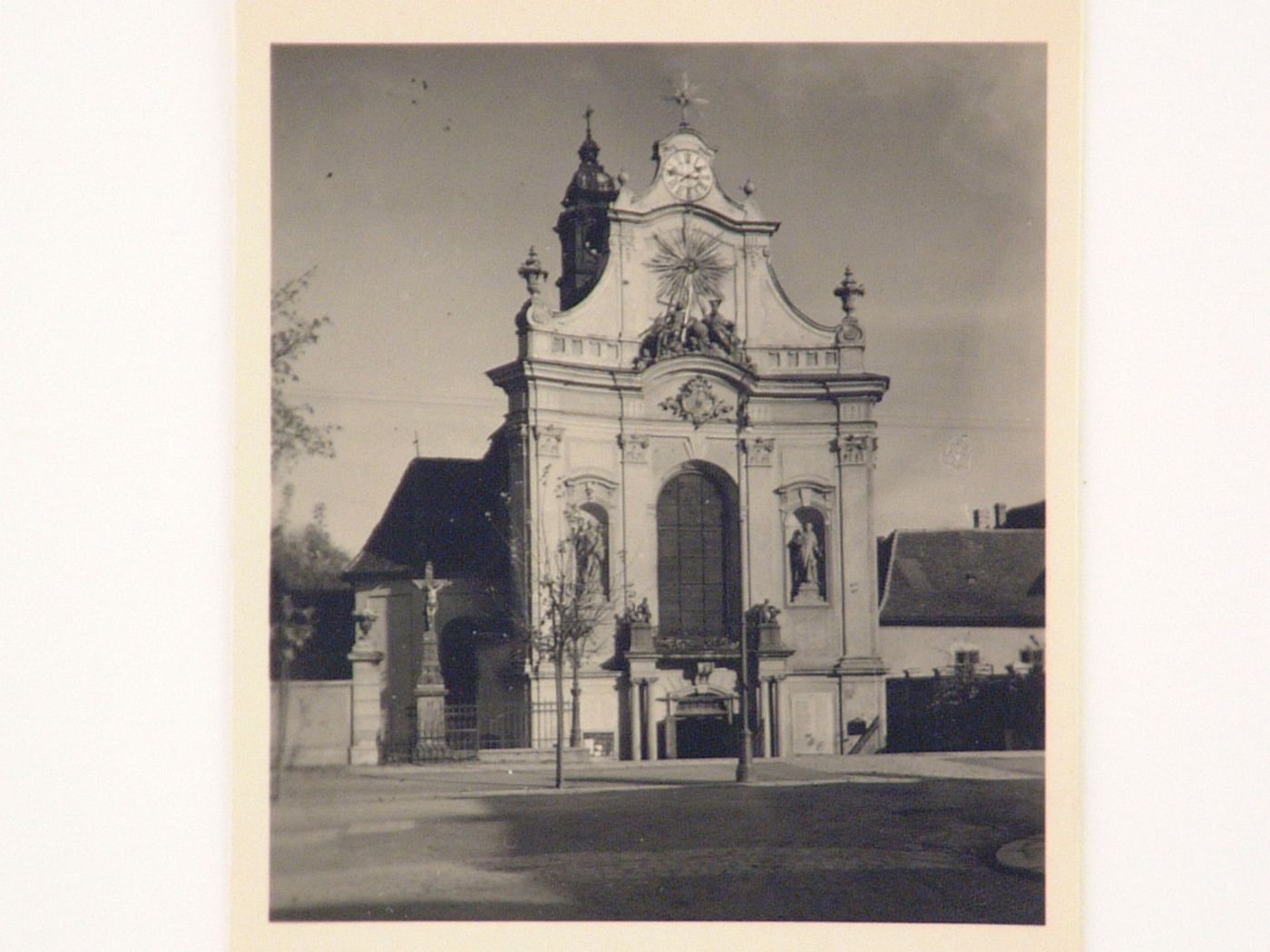 Exterior view of church, Brno, Czech Republic