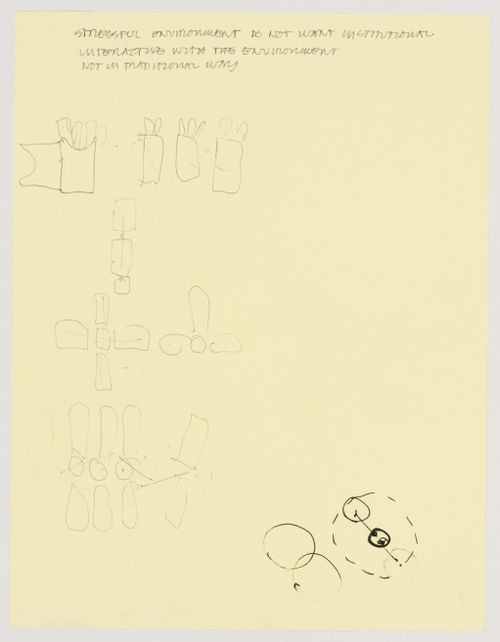 Sketches, Biozentrum - Biology Center for the J.W. Goethe University, Frankfurt am Main, Germany