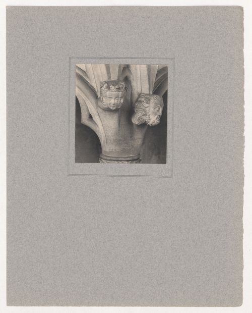 Plate from portfolio ''York Minster Chapter House''