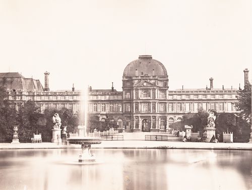 Plate from album ''Buildings, parks and streets of Paris, Versailles and environs, France''